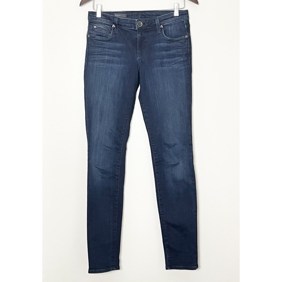 Kut From The Kloth Jeans Women's 4 Diana Skinny Fit Dark Wash - Picture 2 of 6